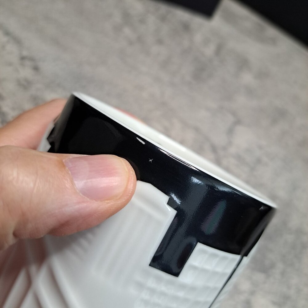 Starbucks Black and White San Francisco City Relief Embossed Mug Skyline - Picture 2 of 10